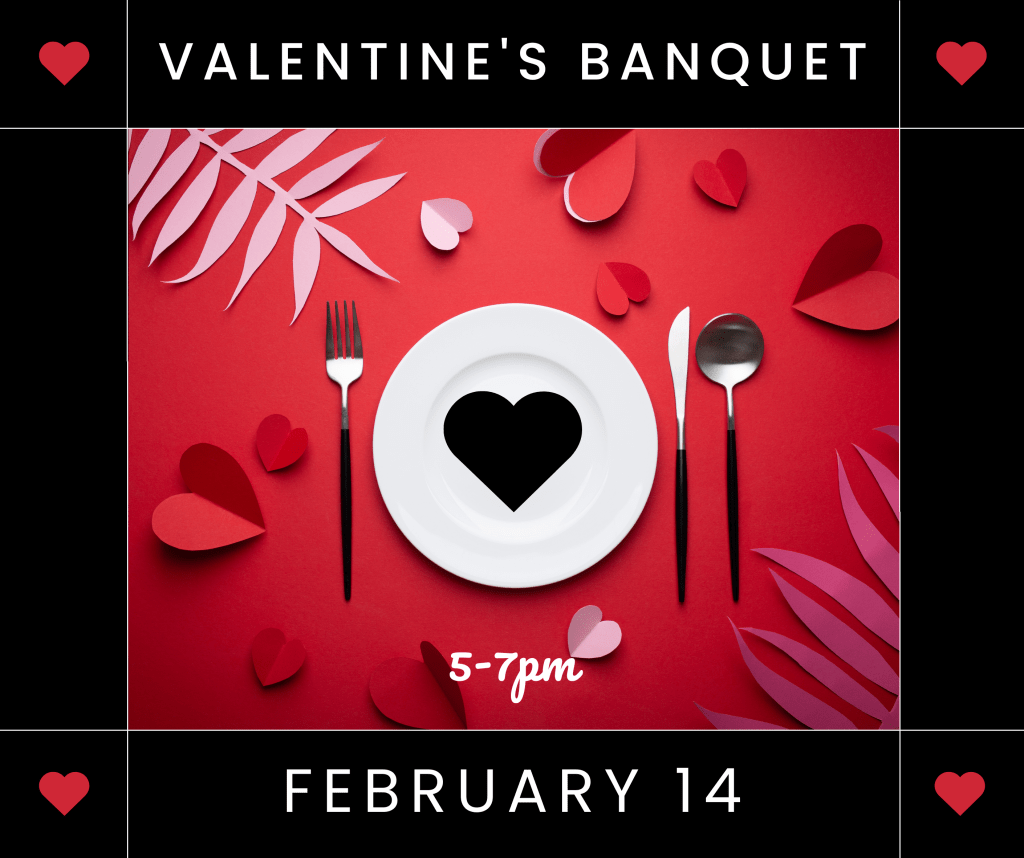 Infographic for Valentines Banquet